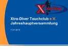 Jahreshauptversammlung 2016
